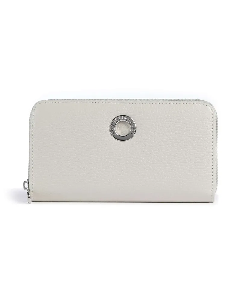 Mandarina Duck Geldbörse Mellow Leather in grau Grau