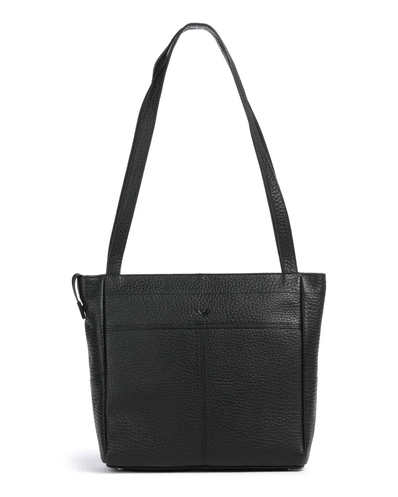 Voi Schultertasche Hirsch Quila in schwarz Schwarz