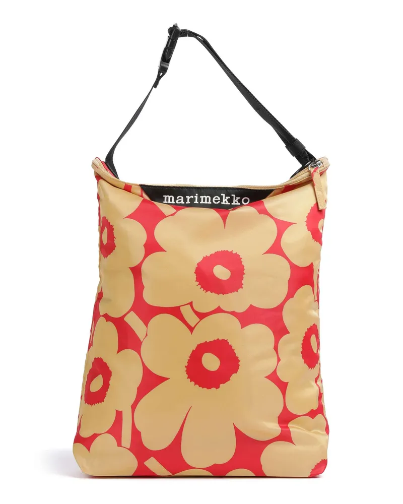 Marimekko Beuteltasche Unikko Neat M in braun Braun
