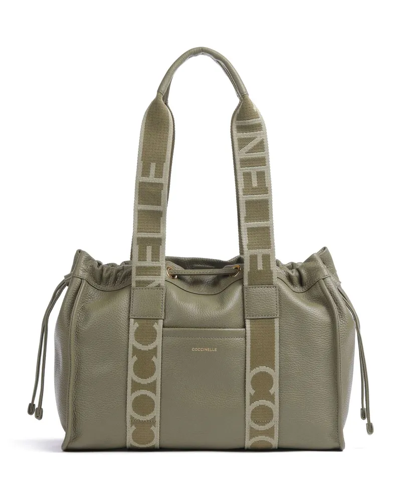 Coccinelle Shopper Signature 2Day in oliv Oliv