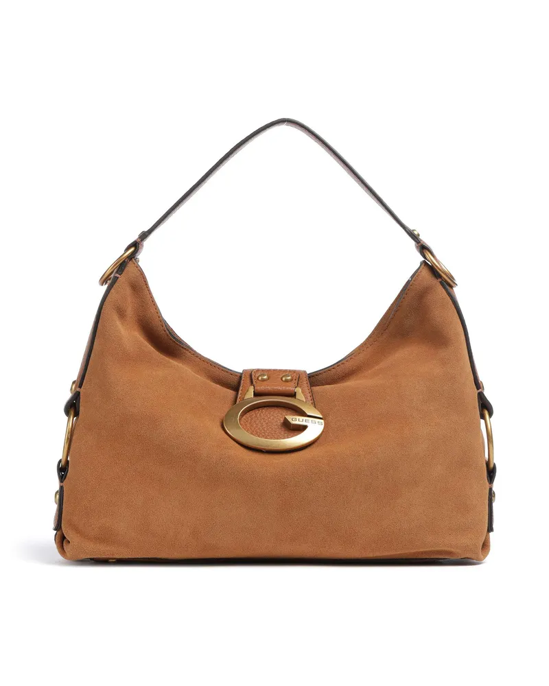 Guess Beuteltasche Camden in braun Braun