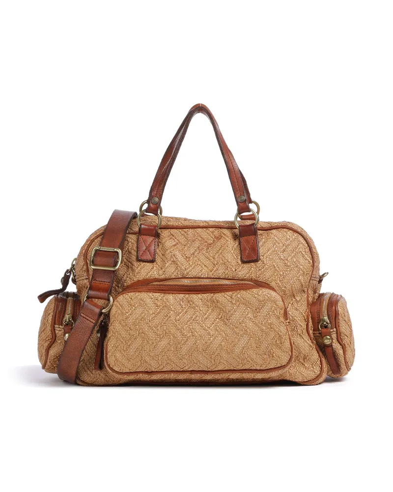 Campomaggi Handtasche in beige Beige
