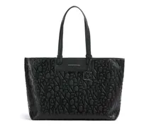 Shopper Liz Monogram L in schwarz