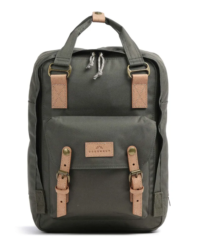 DOUGHNUT Rucksack Reborn Macaroon in oliv Oliv