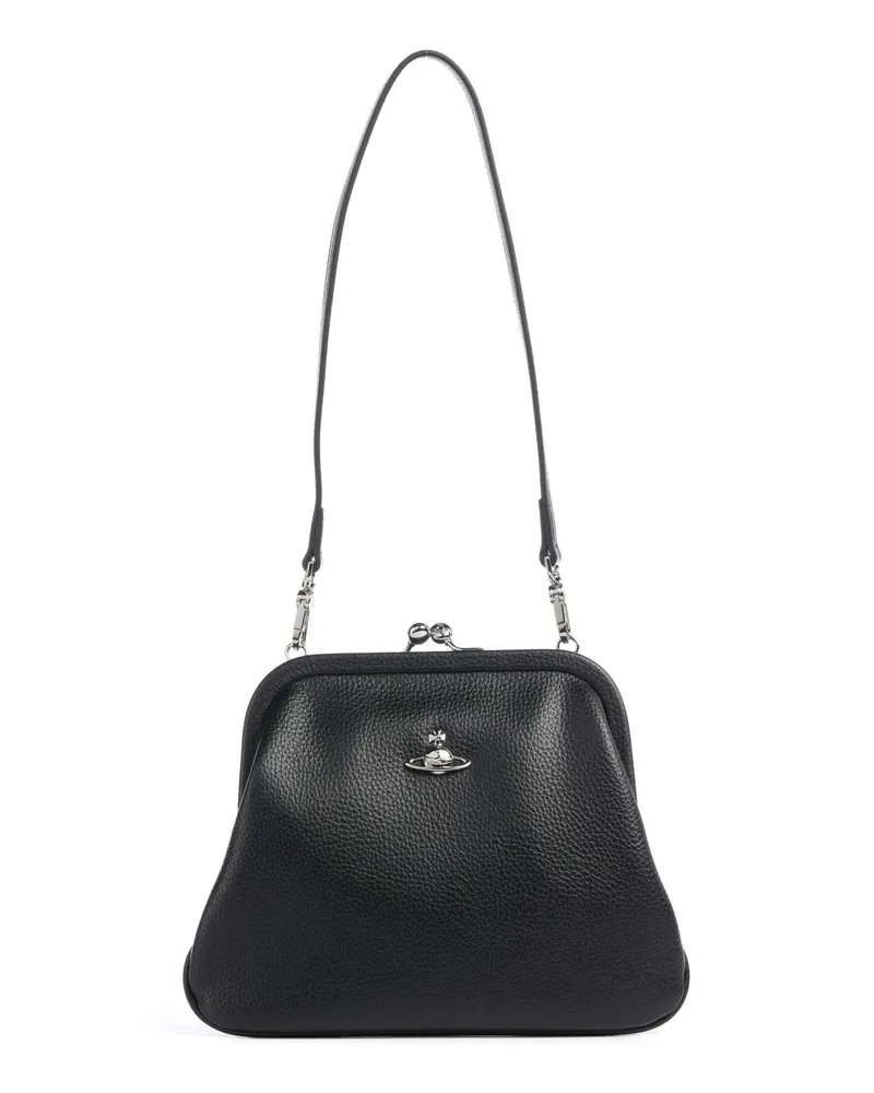 Vivienne Westwood Schultertasche Vivienne Grain in schwarz Schwarz