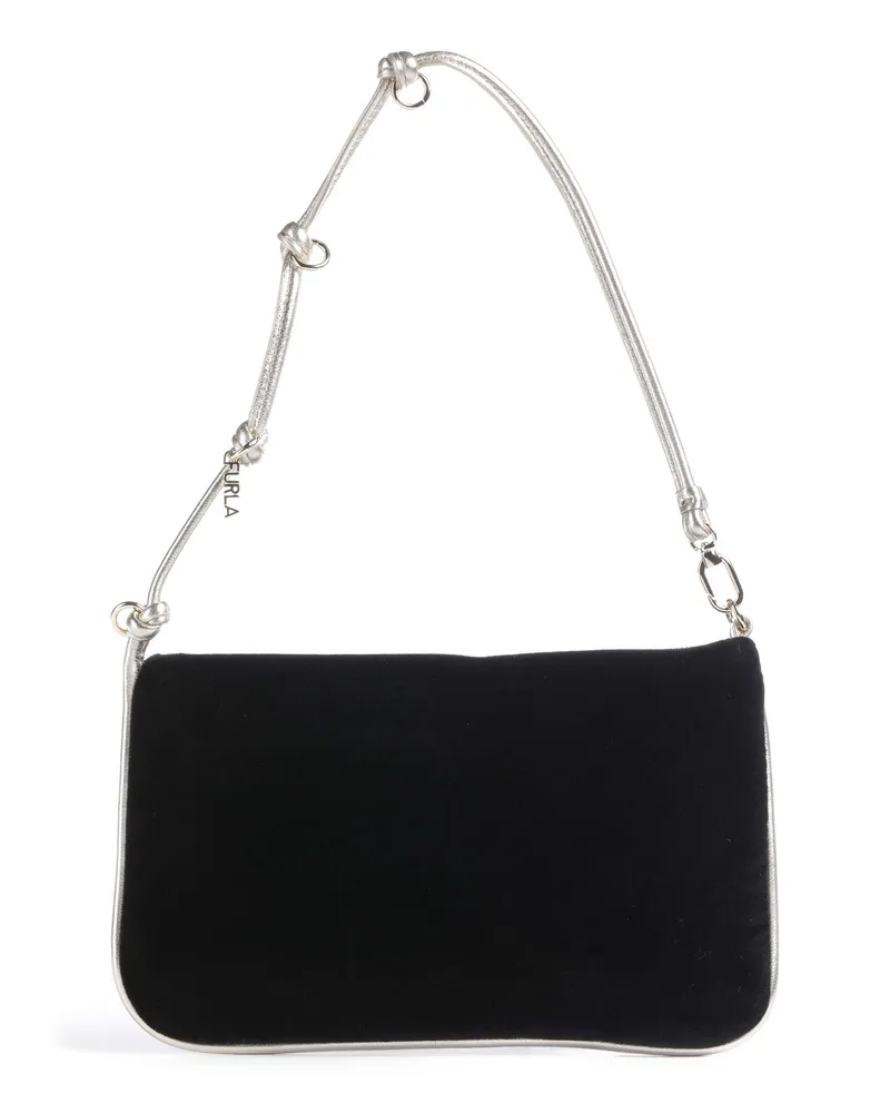 Furla Schultertasche Lily Pouch in schwarz Schwarz