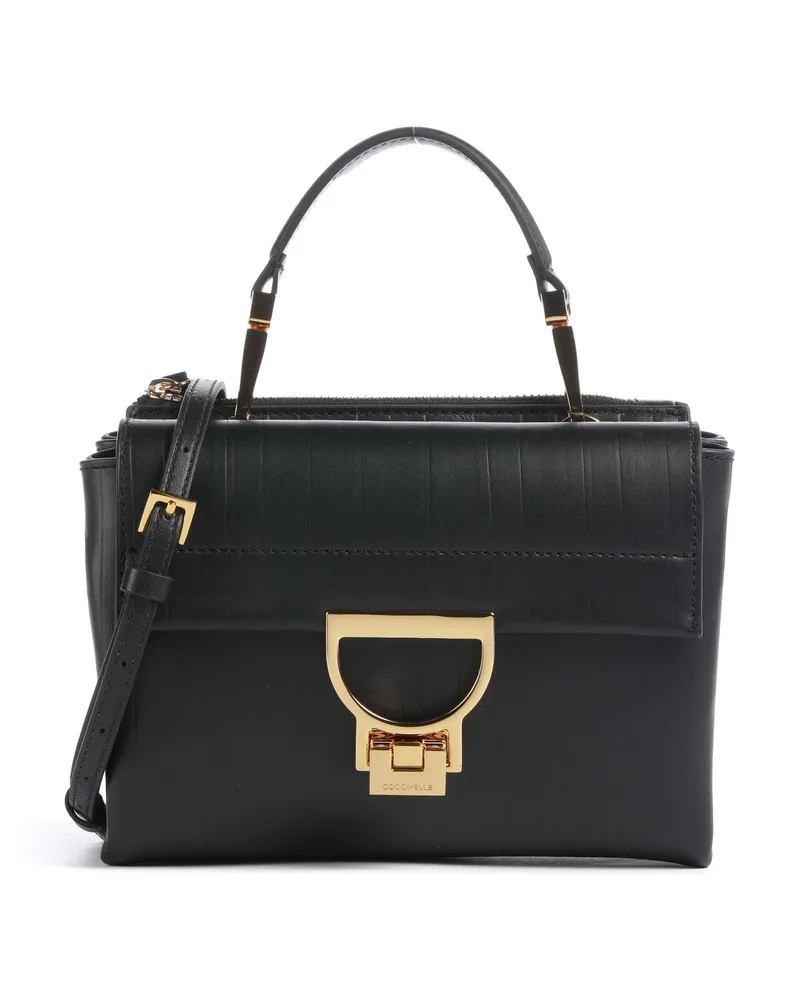 Coccinelle Umhängetasche Arlettis Plisse in schwarz Schwarz