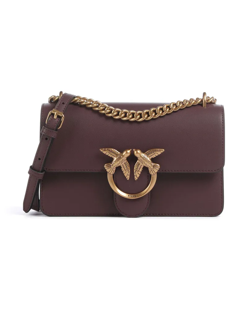 Pinko Schultertasche Love One Mini in braun Braun
