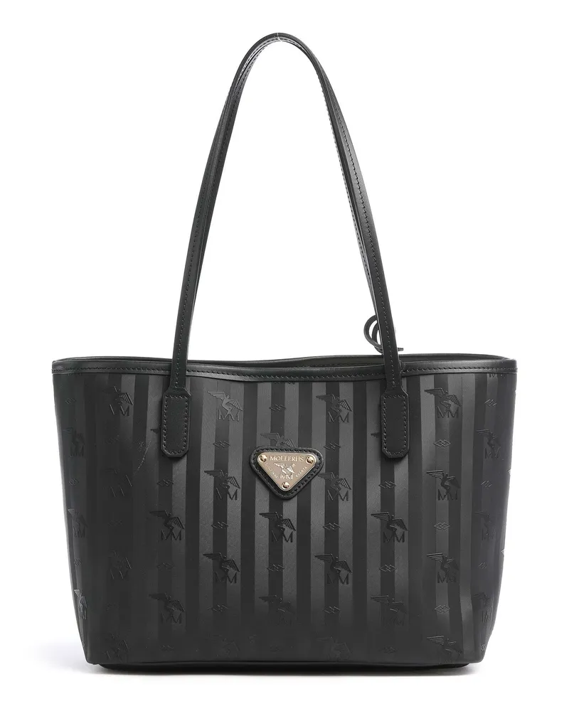 Maison Mollerus Shopper Vinerus Genf in schwarz Schwarz