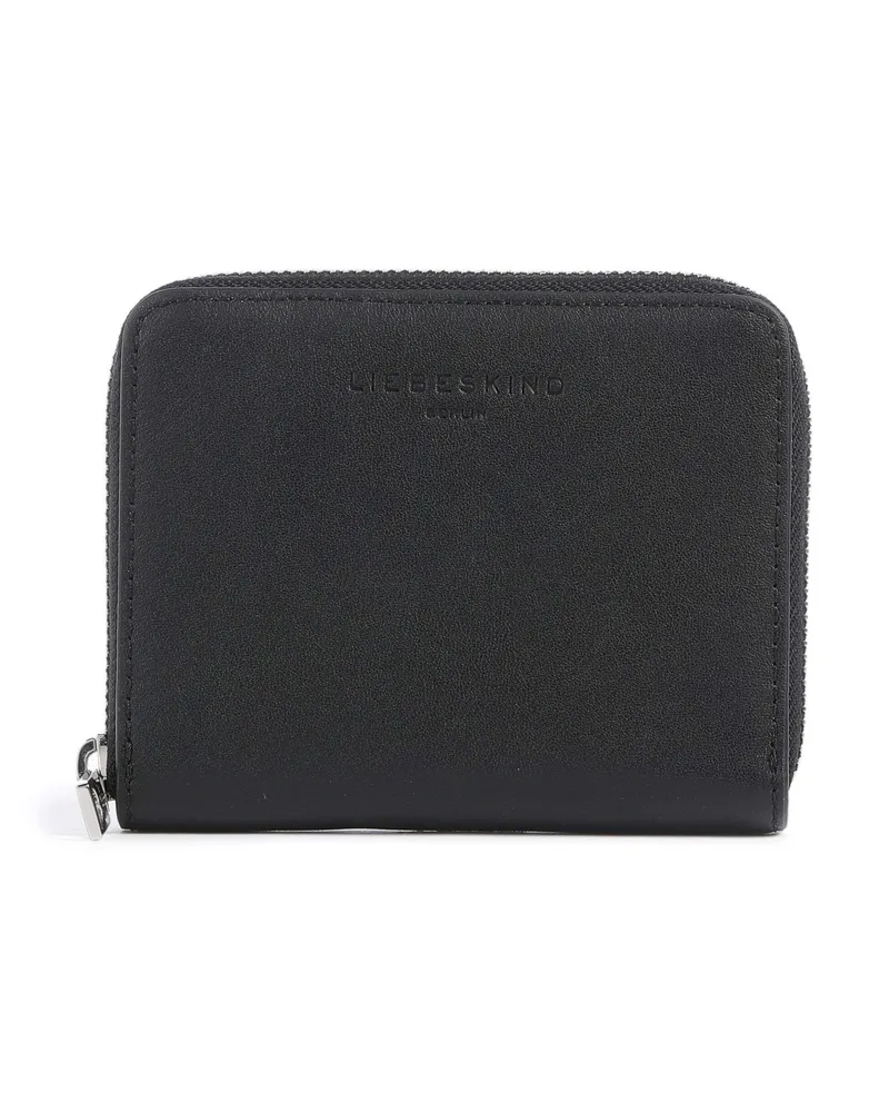 Liebeskind Geldbörse Conny Soft Nappa M in schwarz Schwarz