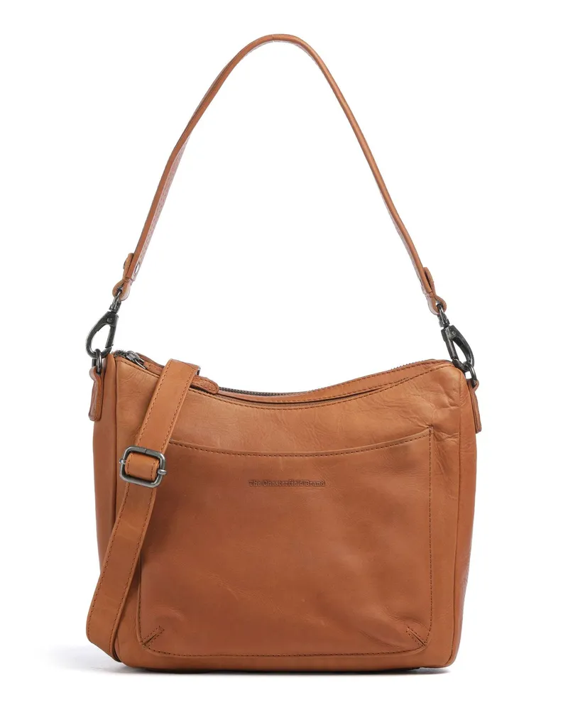 The Chesterfield Brand Schultertasche Wax Pull Up Cow Tivra in braun Braun
