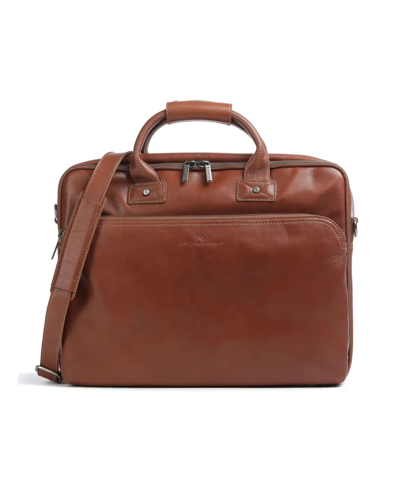 Castelijn & Beerens Aktentasche Firenze in braun Braun