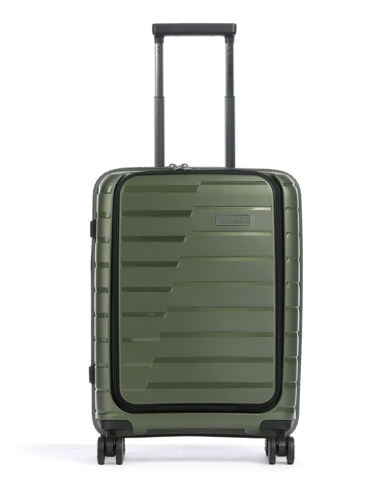 Travelite 4-Rollen Trolley Air Base in oliv Oliv