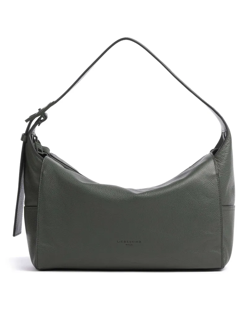 Liebeskind Beuteltasche Lou Small Pebble M in grün Grün