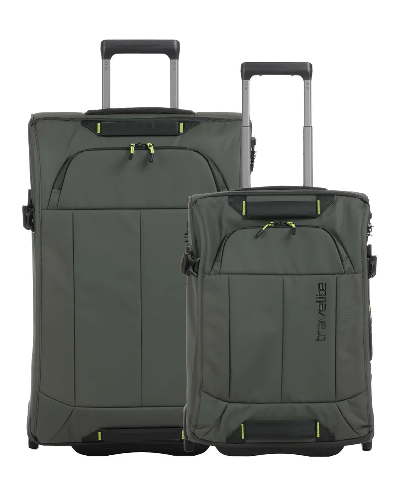 Travelite 2-Rollen Trolley Set Briize in oliv Oliv