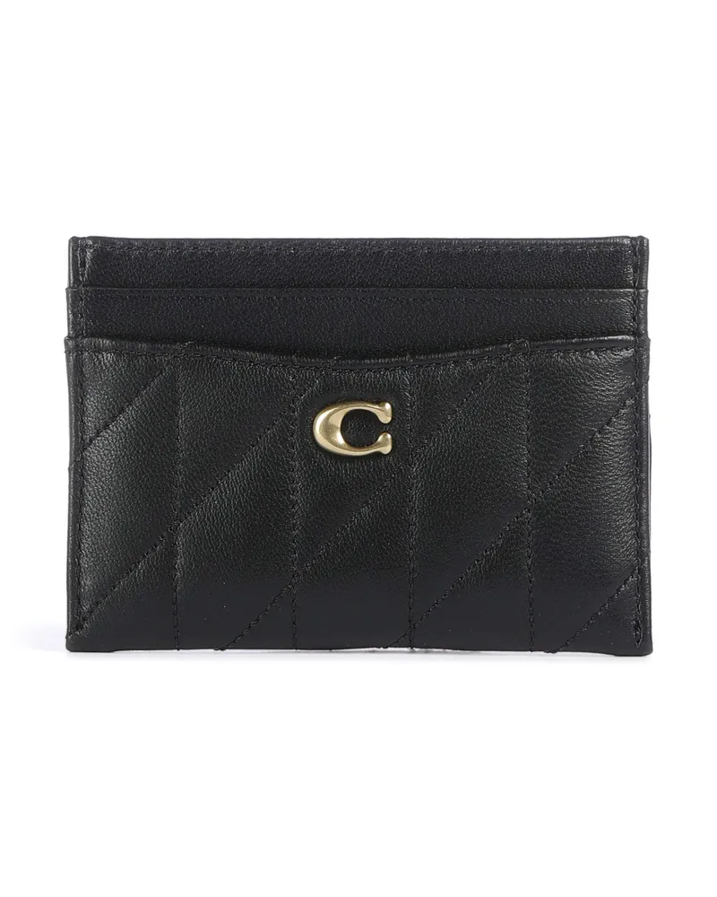 Coach Kreditkartenetui Essential Pillow in schwarz Schwarz