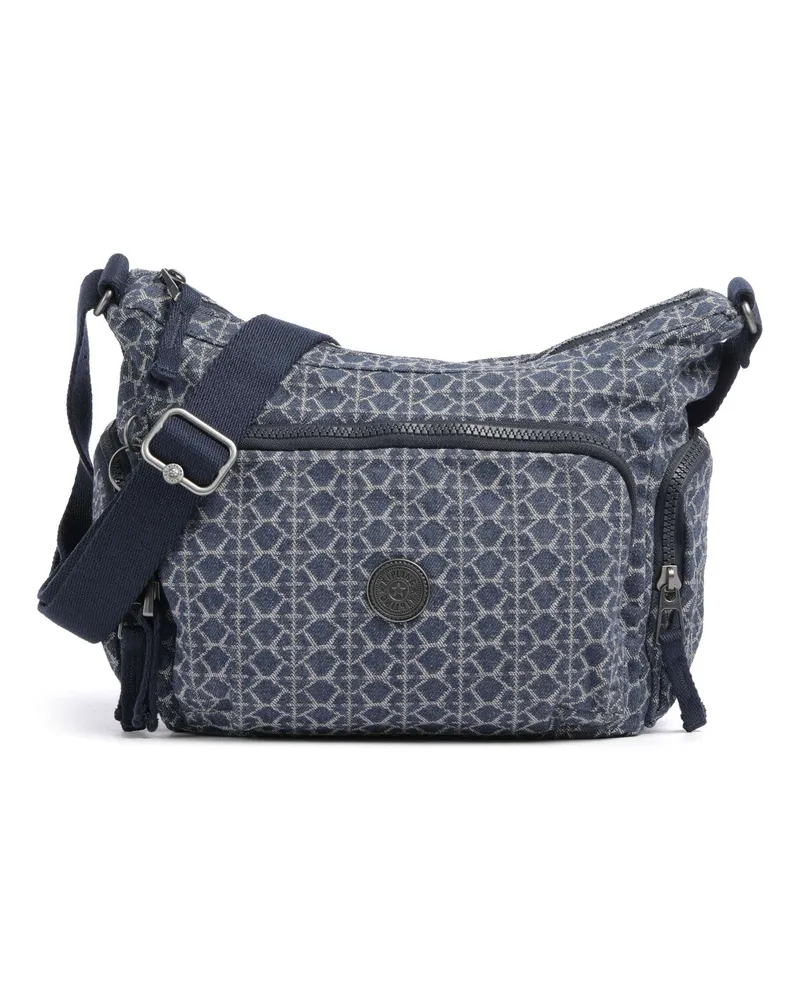 Kipling Umhängetasche Denim Love Gabb S in blau Blau