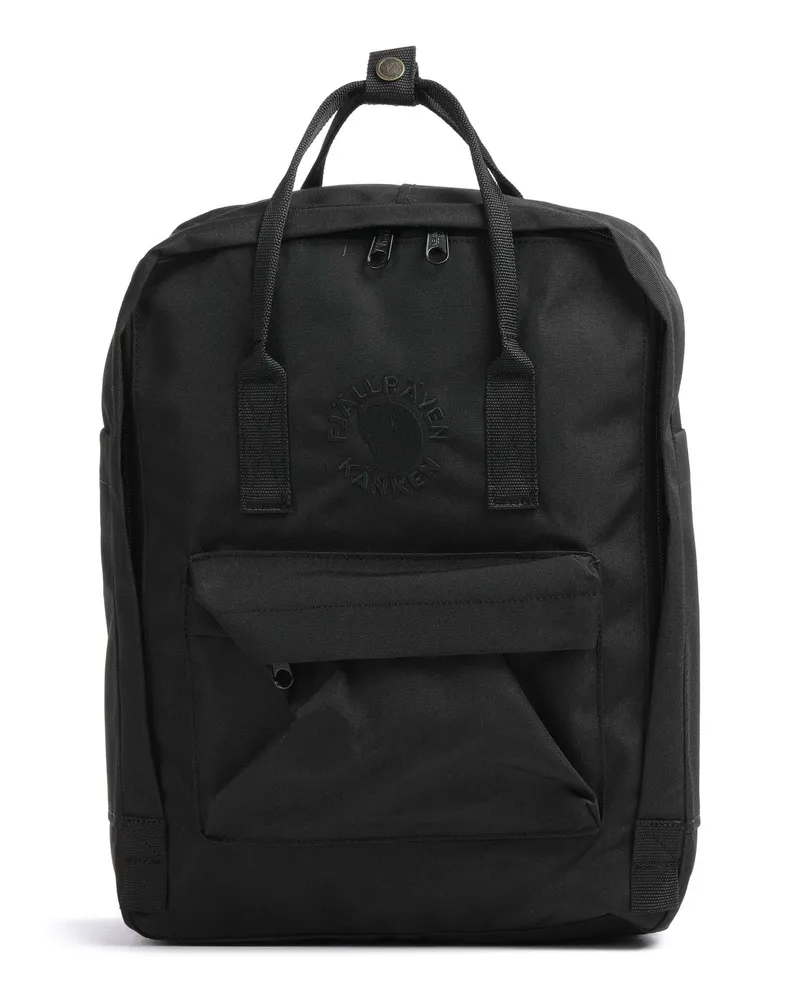 Fjäll Räven Rucksack Re-Kånken in schwarz Schwarz
