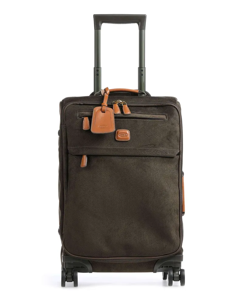 Bric's 4-Rollen Trolley Life in oliv Oliv