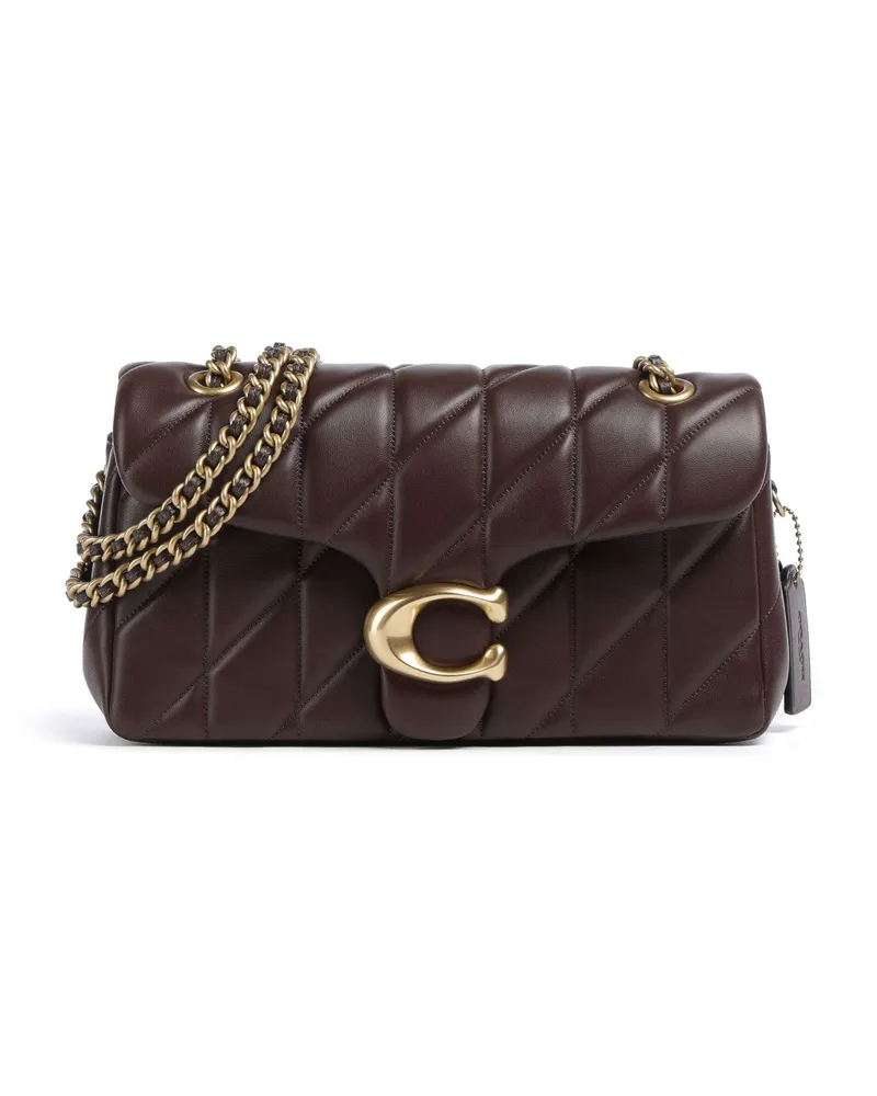 Coach Schultertasche Tabby Quilted 26 in braun Braun