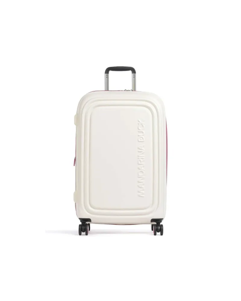 Mandarina Duck Logoduck+ 4-Rollen Trolley elfenbein Beige