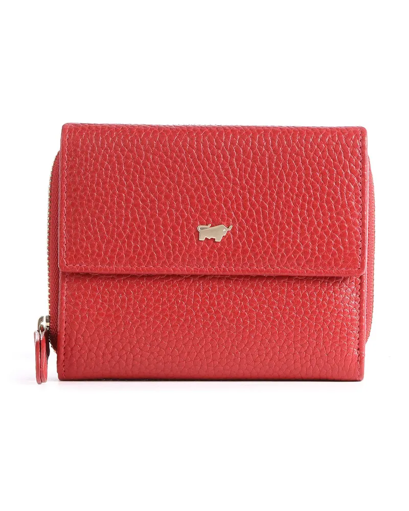 Braun Büffel Geldbörse Asti RFID in rot Rot