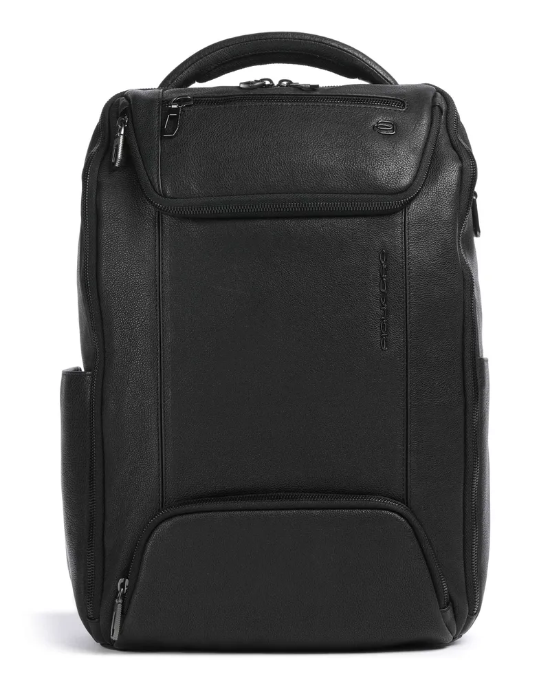 Piquadro Rucksack S134 in schwarz Schwarz