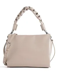 Coccinelle Boheme Shiny Goat Schultertasche beige Beige