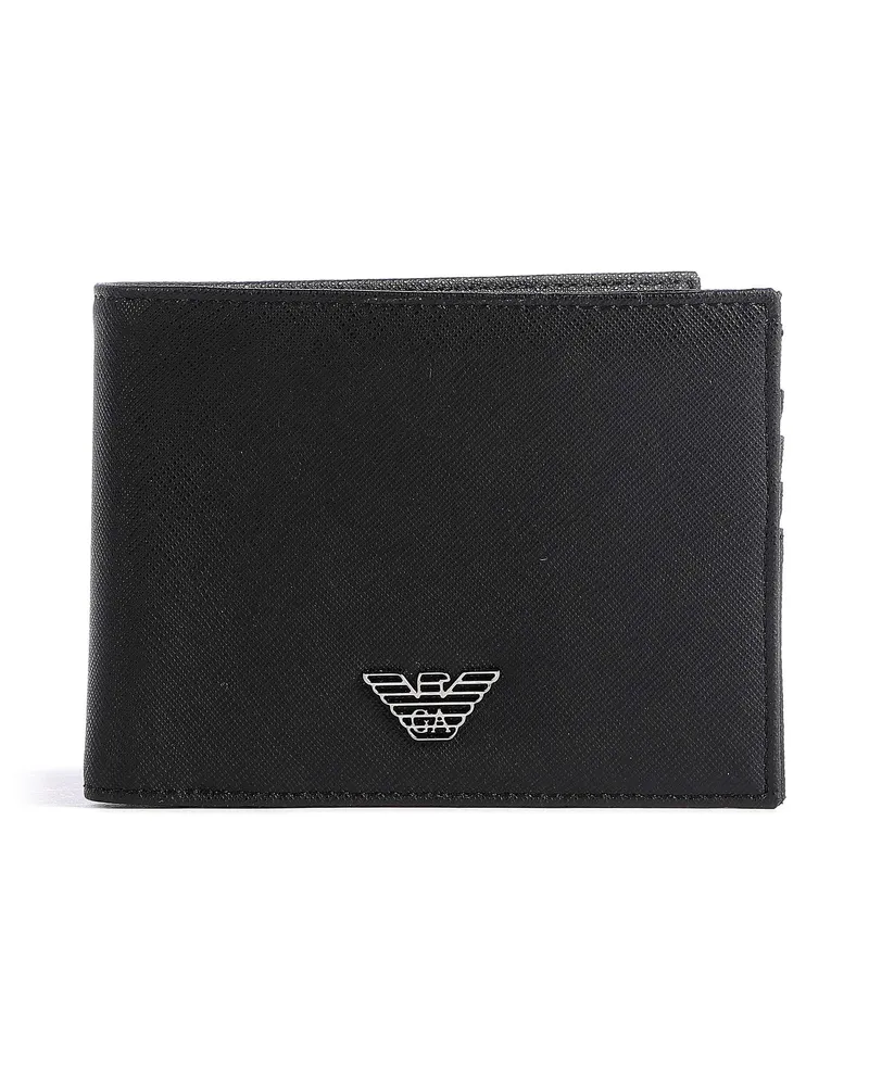 Emporio Armani Geldbörse Business Regenerated in schwarz Schwarz