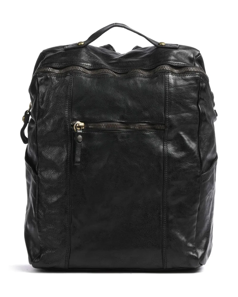 Campomaggi Rucksack in schwarz Schwarz