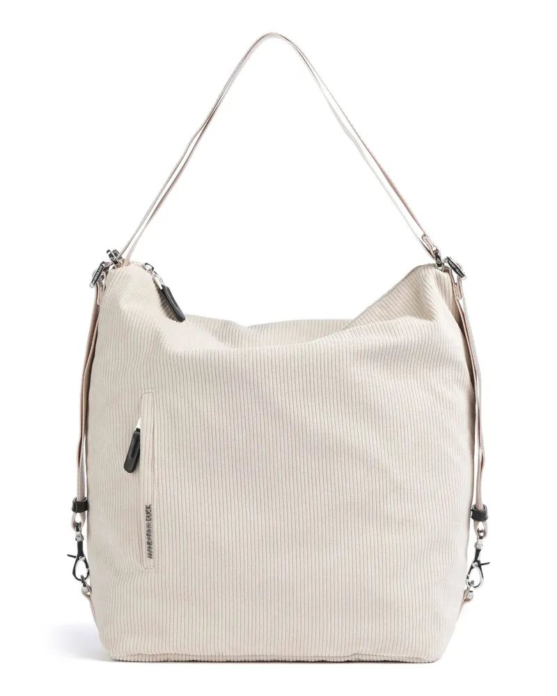 Mandarina Duck Rucksack-Tasche Hunter Velvet in elfenbein Beige