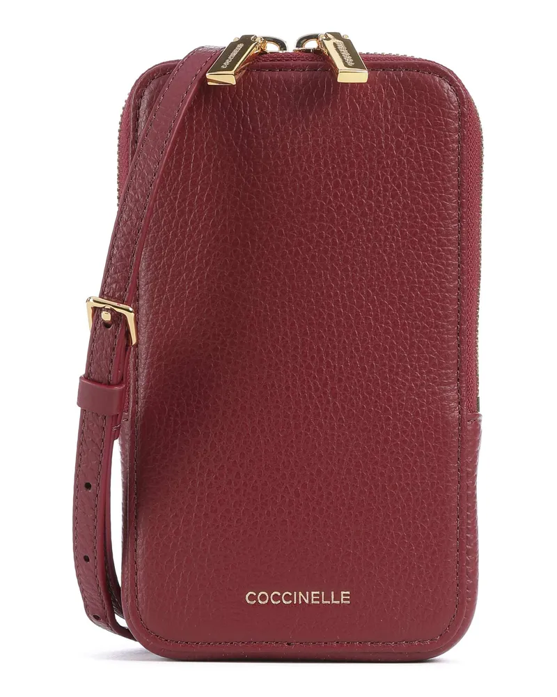 Coccinelle Handytasche Flor in rot Rot
