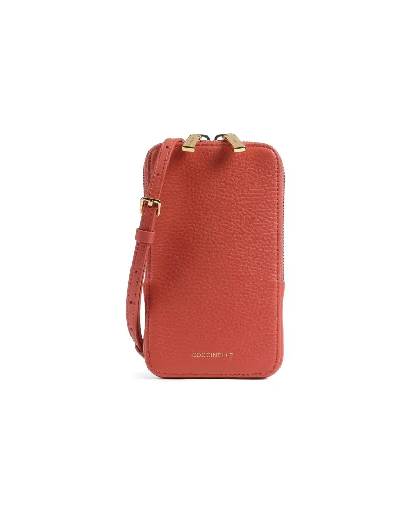Coccinelle Flor Handytasche koralle Rot