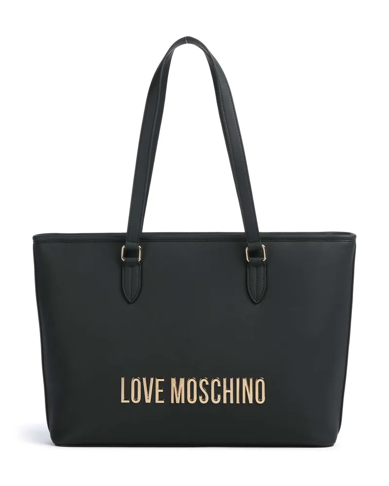 Moschino Shopper Bold Love in schwarz Schwarz