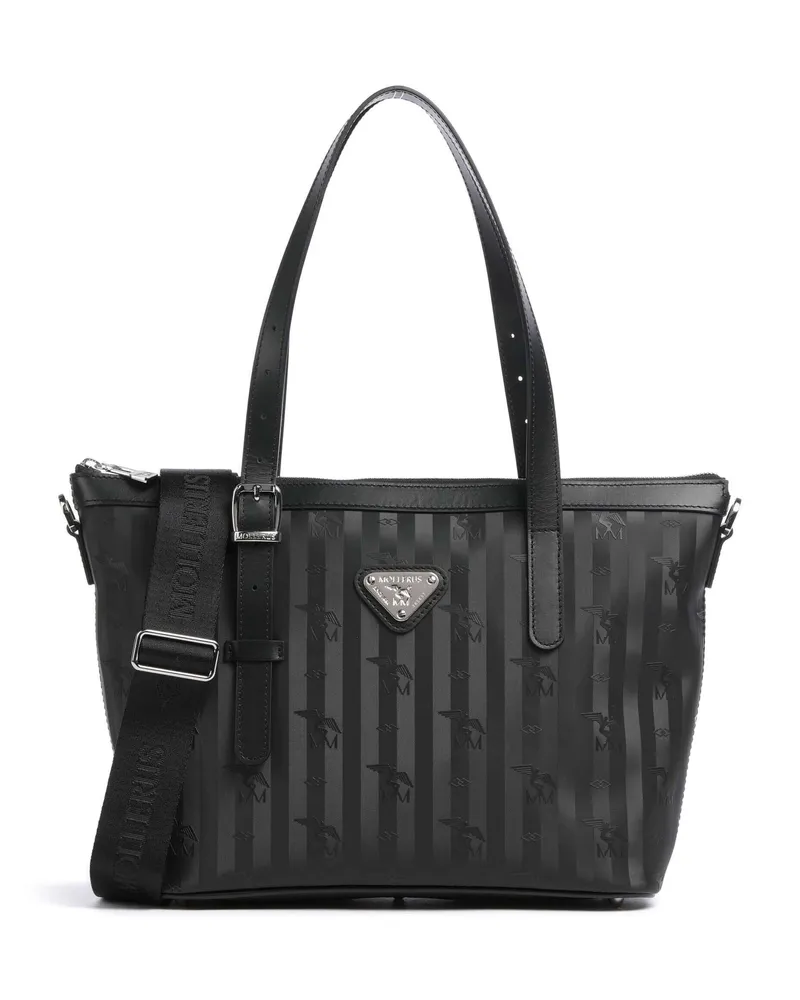 Maison Mollerus Shopper Vinerus Vallon in schwarz Schwarz