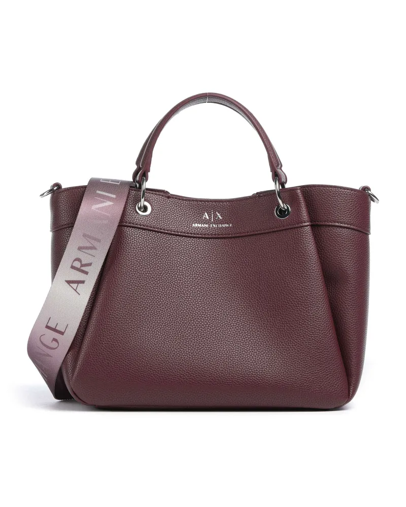 Armani Exchange Handtasche Wave M in rot Rot