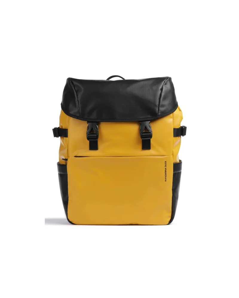 Mandarina Duck Eco Coated Laptop-Rucksack gelb Gelb