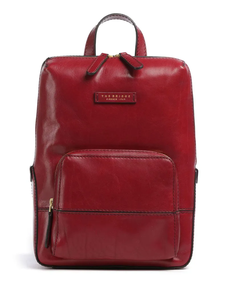 The Bridge Rucksack Iolanda in rot Rot