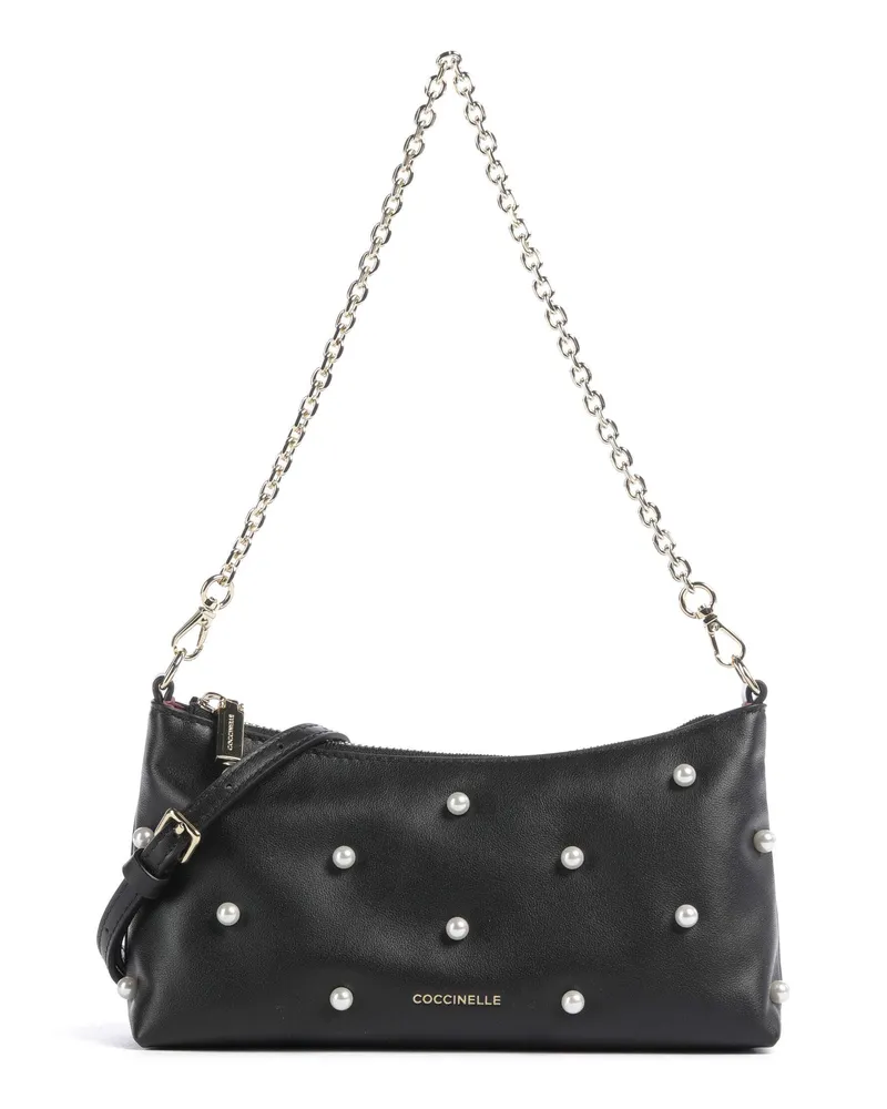 Coccinelle Schultertasche Aura in schwarz Schwarz