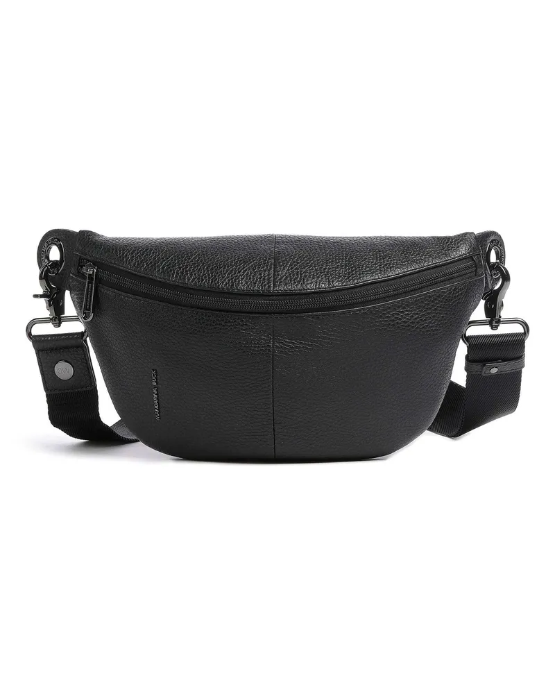 Mandarina Duck Gürteltasche Mellow Leather in schwarz Schwarz