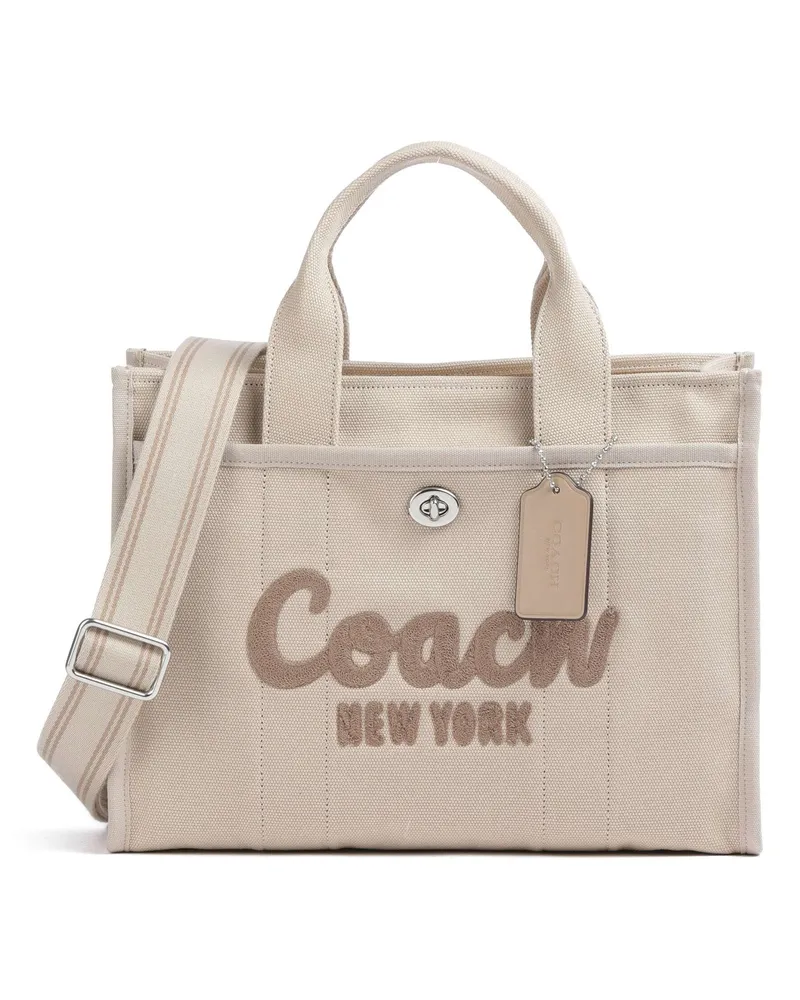 Coach Handtasche Cargo in beige Beige