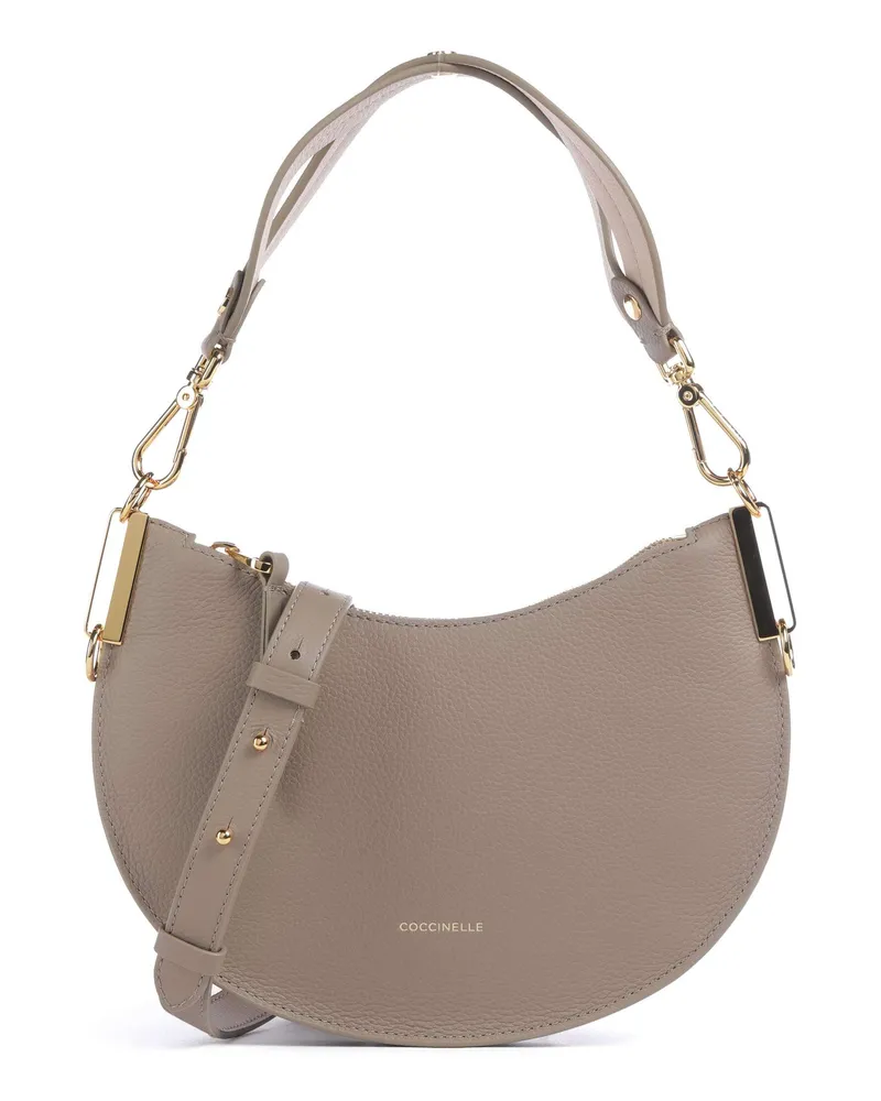 Coccinelle Schultertasche Sunup in grau Grau