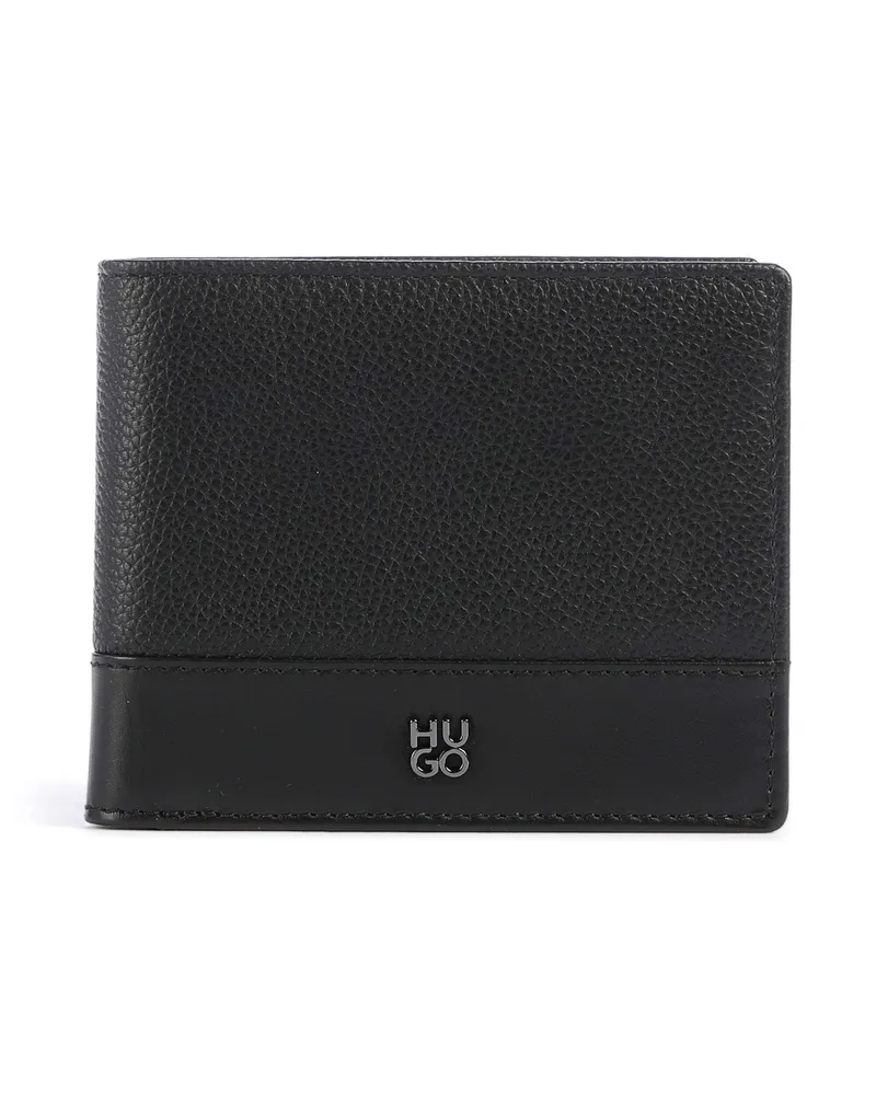 HUGO BOSS Geldbörse Quantic in schwarz Schwarz