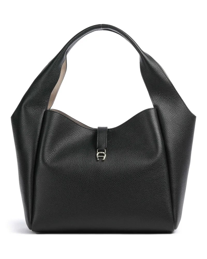 Aigner Beuteltasche Zaira M in schwarz Schwarz