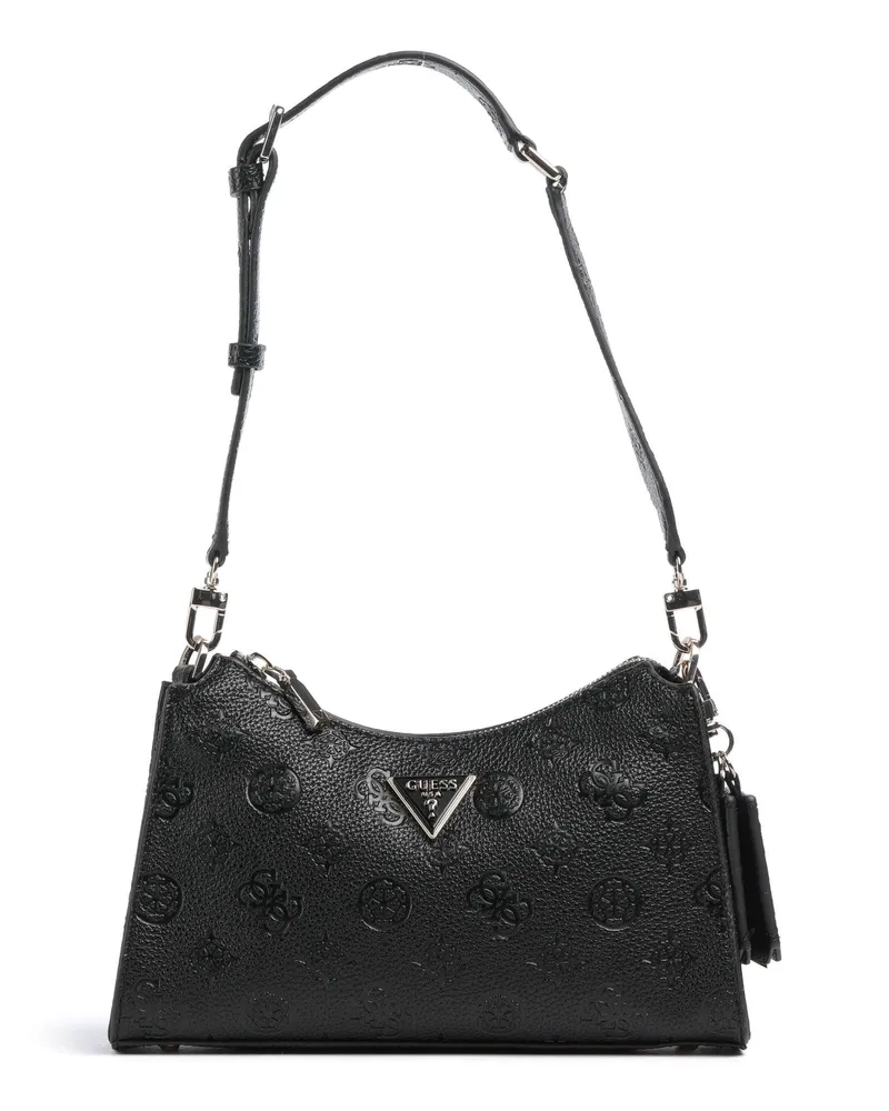 Guess Schultertasche Cresidia in schwarz Schwarz
