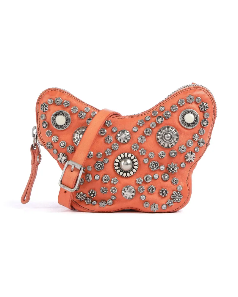 Campomaggi Umhängetasche in orange Orange