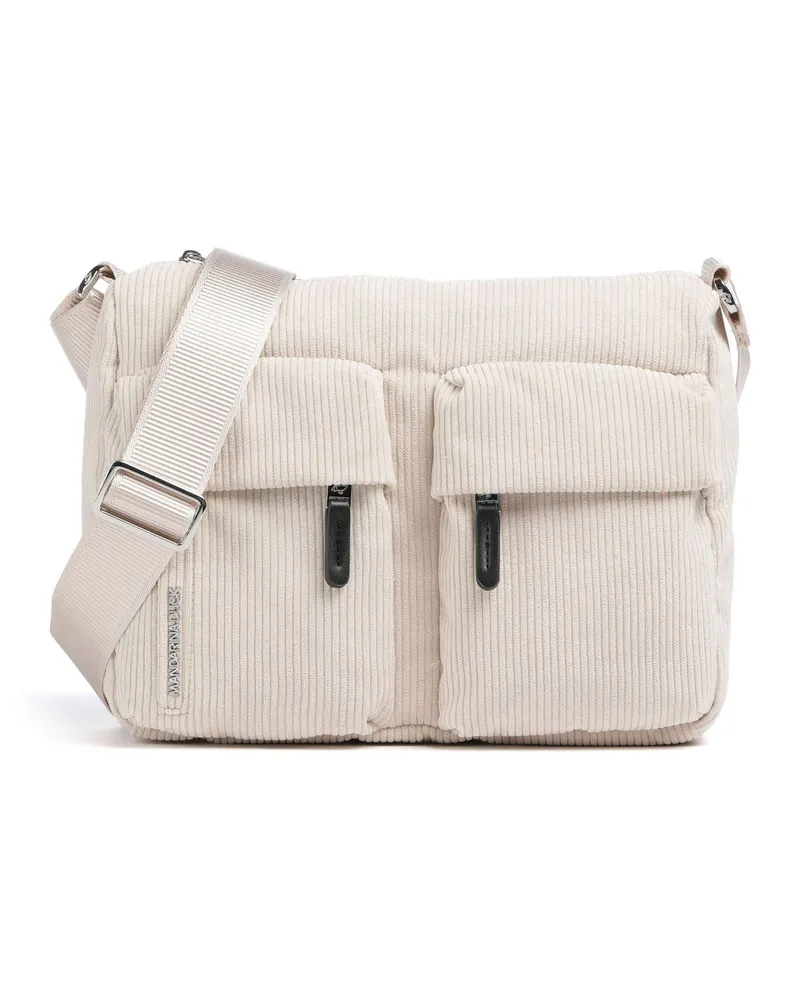 Mandarina Duck Umhängetasche Hunter Velvet in elfenbein Beige