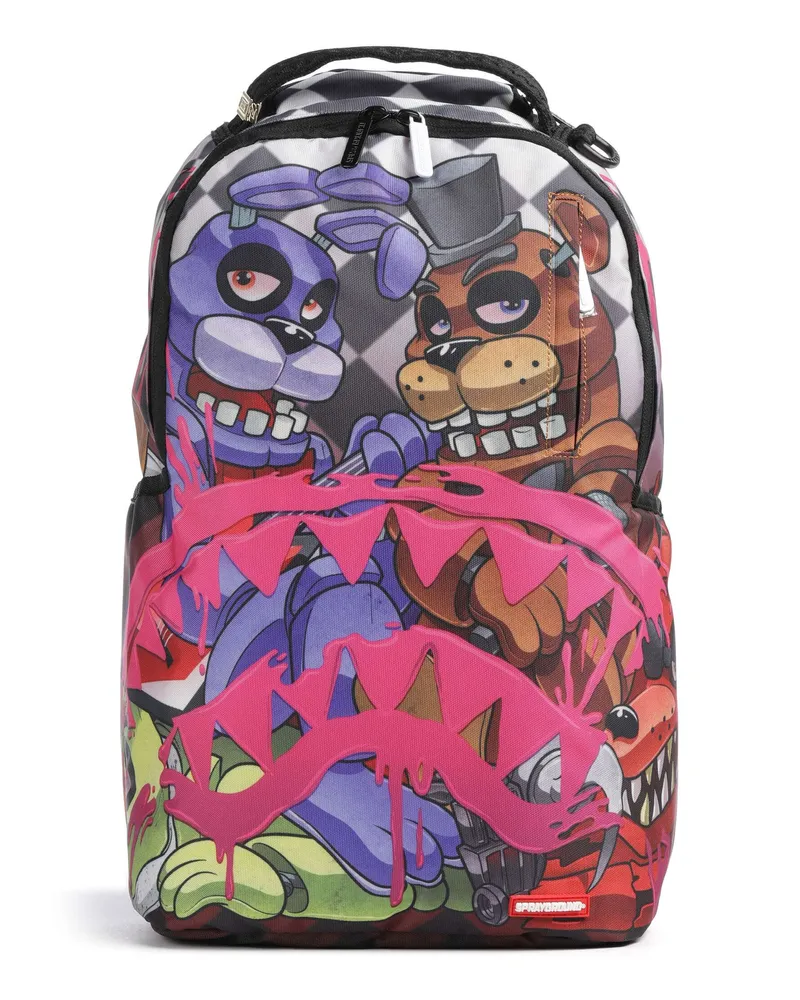Sprayground Rucksack 5 Nights at Freddys Crammed in mehrfarbig Mehrfarbig