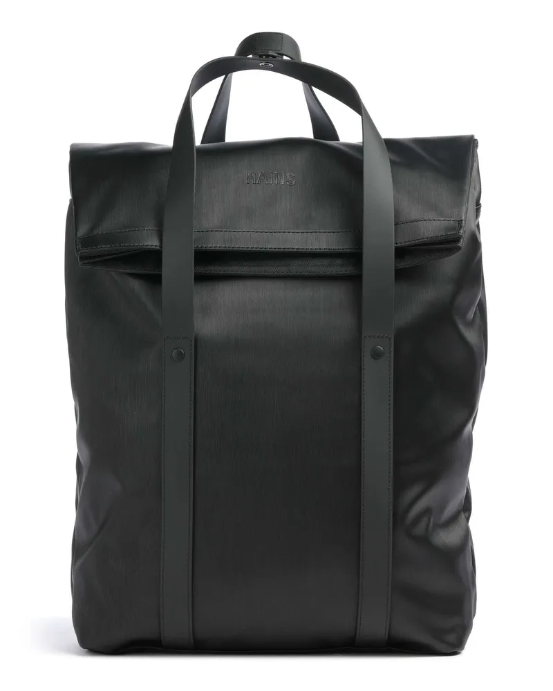 RAINS Rucksack-Tasche 2 Way in schwarz Schwarz