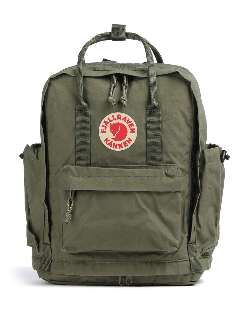 Fjäll Räven Rucksack Kånken Outlong in grün Grün